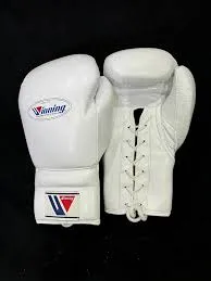 Boxing Gloves Alfa Chana White 10oz